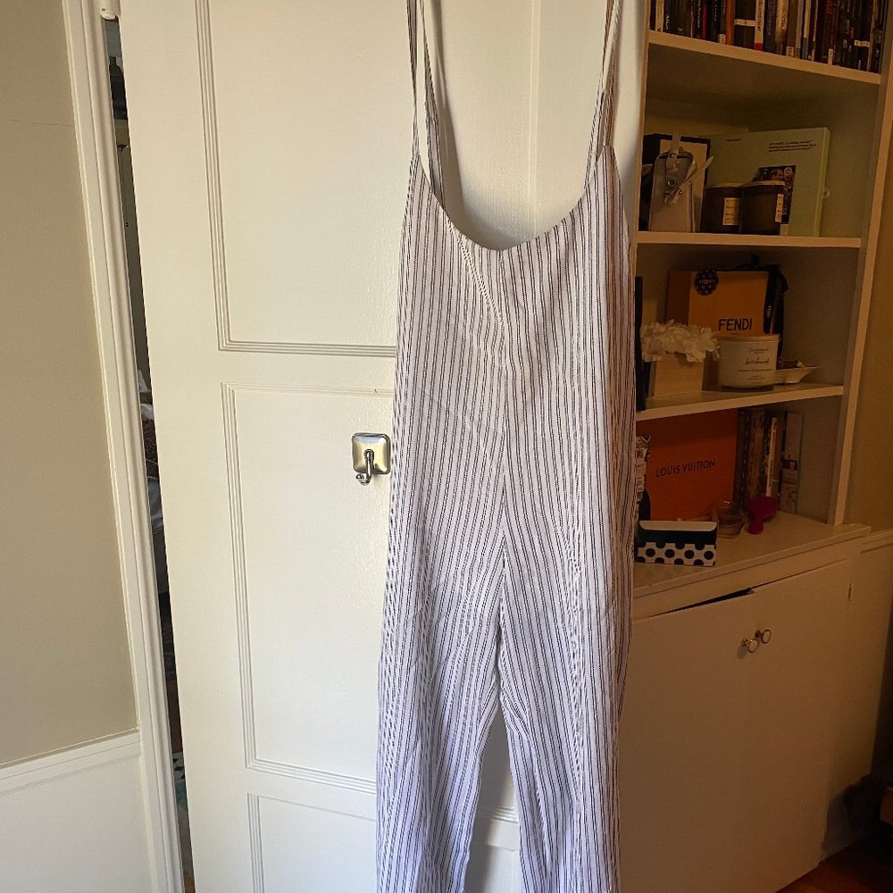 COPY - Striped Flare Leg Jumpsuit